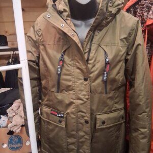 Canada Weather Gear Olive Parka..Heavy Duty